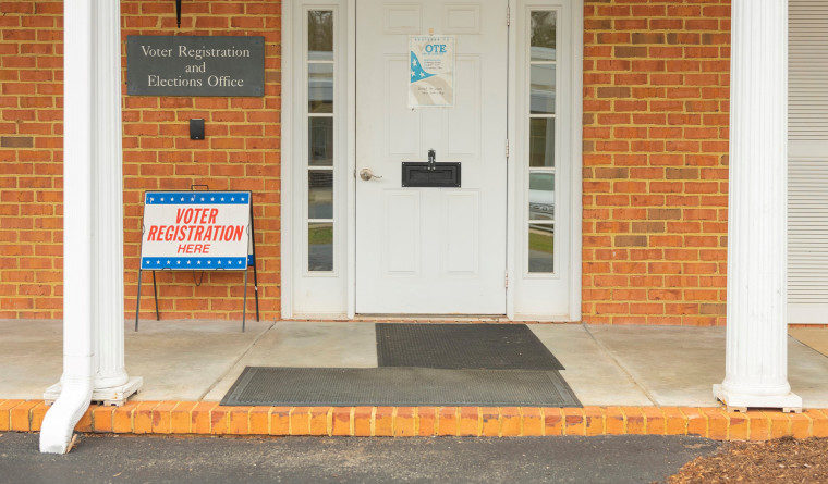 Amid baseless voter fraud claims, an entire county election staff quits - NBC News