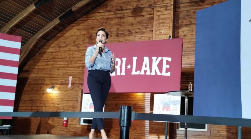 Kari Lake defends Trump, tells Iowans to ask 2024 candidates about election fraud - Iowa Capital Dispatch