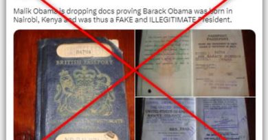 Misrepresented passport photos revive Obama 'birther' conspiracy theory - Yahoo News