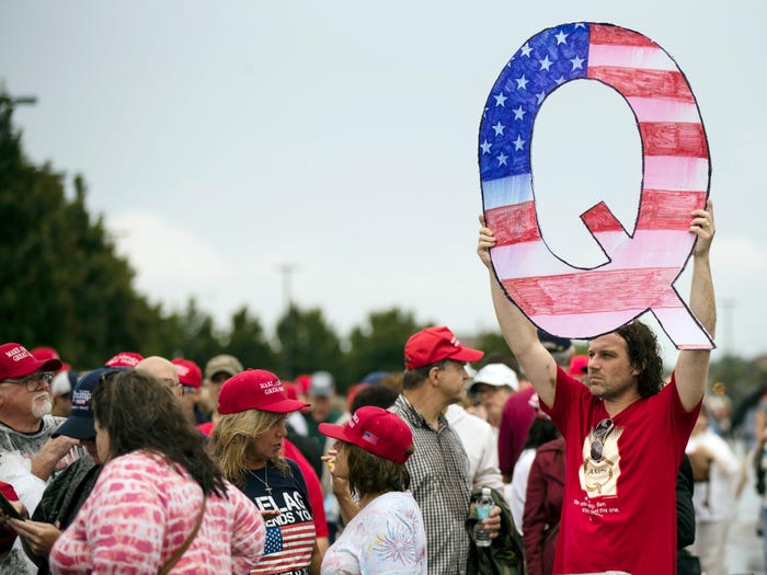 Qanon sign