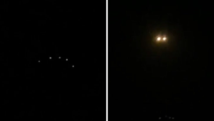 Mass UFO Sighting Over California Military Base, New Footage