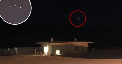 New footage emerges of suspected UFO sighting over California military base