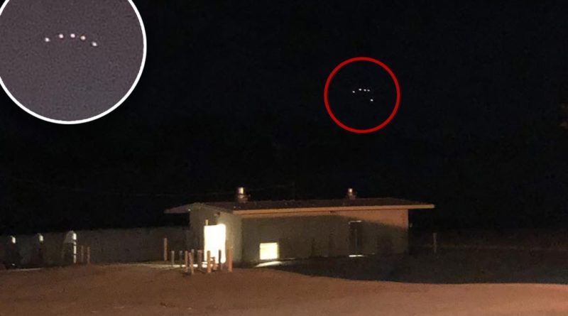 New footage emerges of suspected UFO sighting over California military base