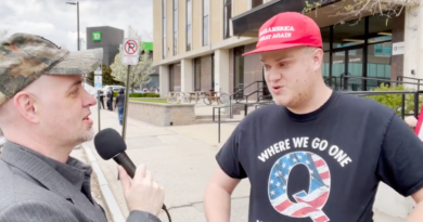 QAnon follower claims Joe Biden is dead and Trump is still president in bizarre interview - indy100