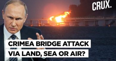 Truck Bomb To Sea Drone: Conspiracy Theories Swirl Around Crimea Bridge Attack | Russia Ukraine War