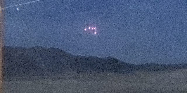 potential UFO was seen flying over a U.S. Marine base in 2021