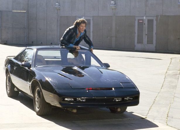UFO spotters convinced one of the 'saucers' looked like Hoff's Knight Rider car