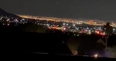 ANOTHER UFO is spotted flying over Las Vegas