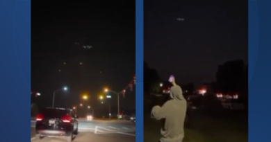 UFO sighting in Middletown? Strange lights captured on video late Wednesday night