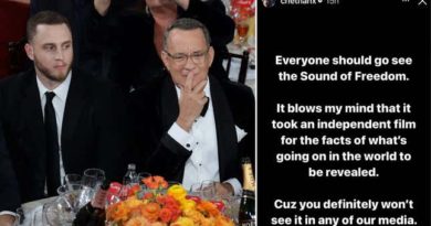 Chet Hanks Promotes ‘Sound of Freedom’ Despite QAnon Constantly Calling His Dad a Pedophile