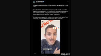 Fact Check: Elijah Wood Did NOT Address Zelenskyy 'In His Stories' On Instagram; Actor Did NOT Offer Ukraine's President 'To Cure His Drug And Alcohol Addiction' | Lead Stories