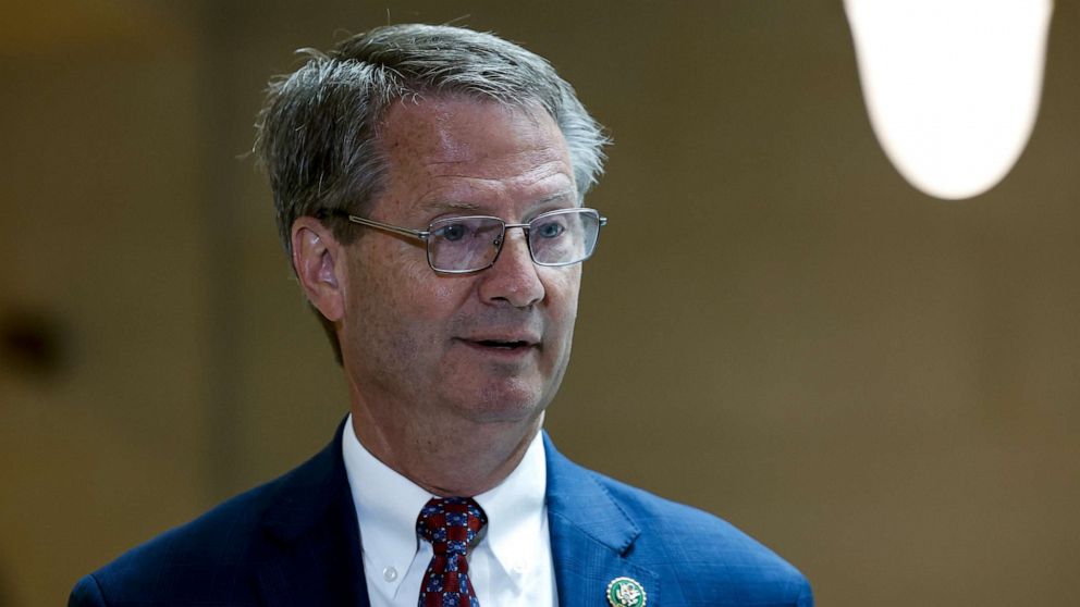 PHOTO: Rep. Tim Burchett speaks to reporters after attending a briefing at the White House on July 13, 2023 in Washington, DC.