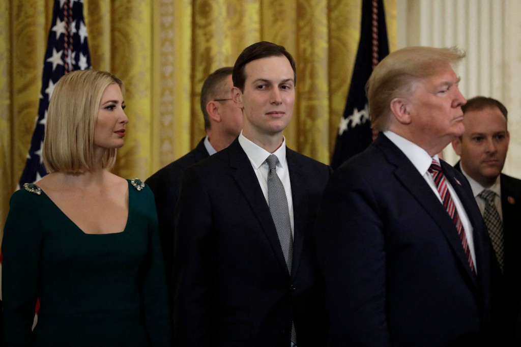 Ivanka, Jared and Donald.