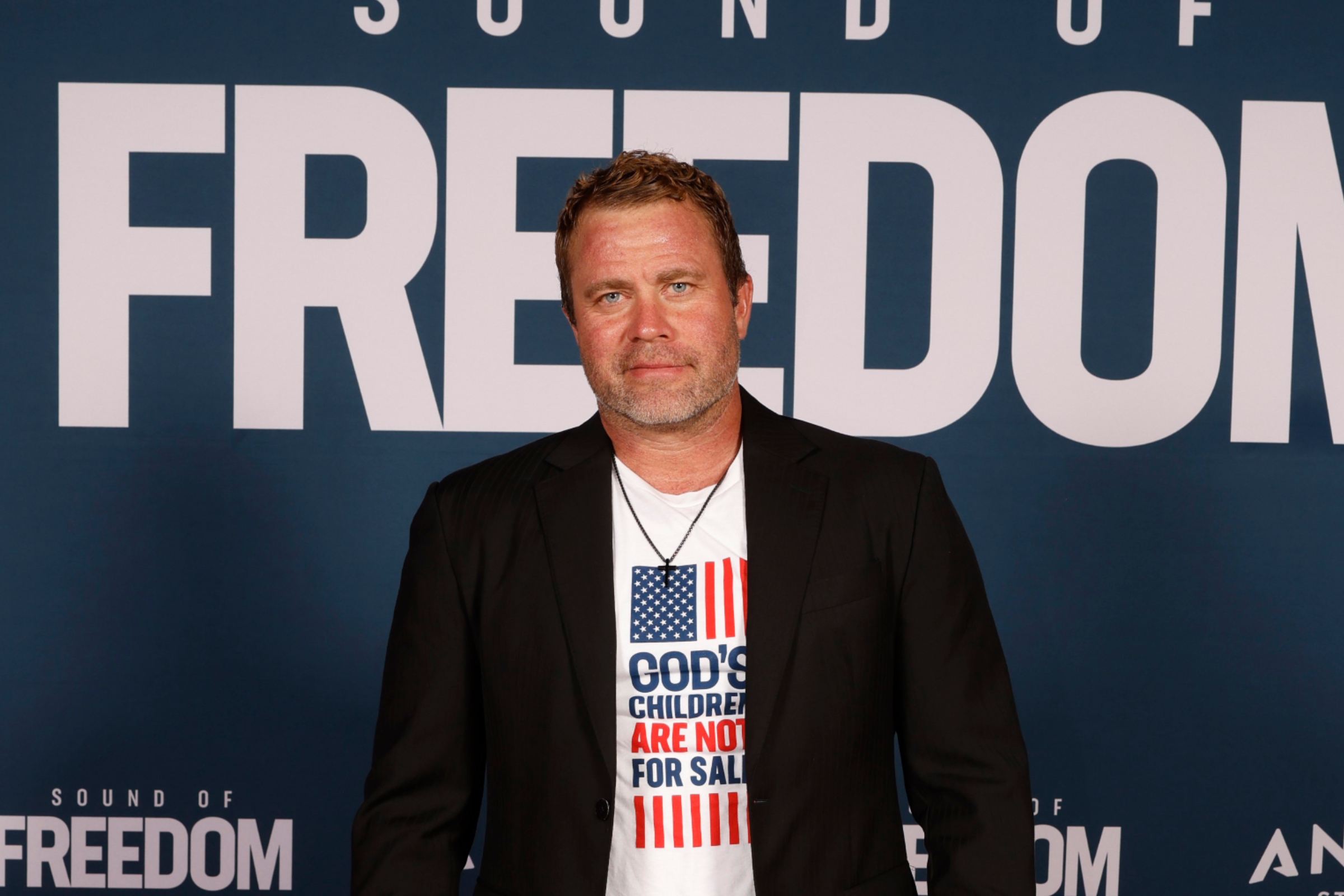 Tim Ballard Sound of Freedom premiere