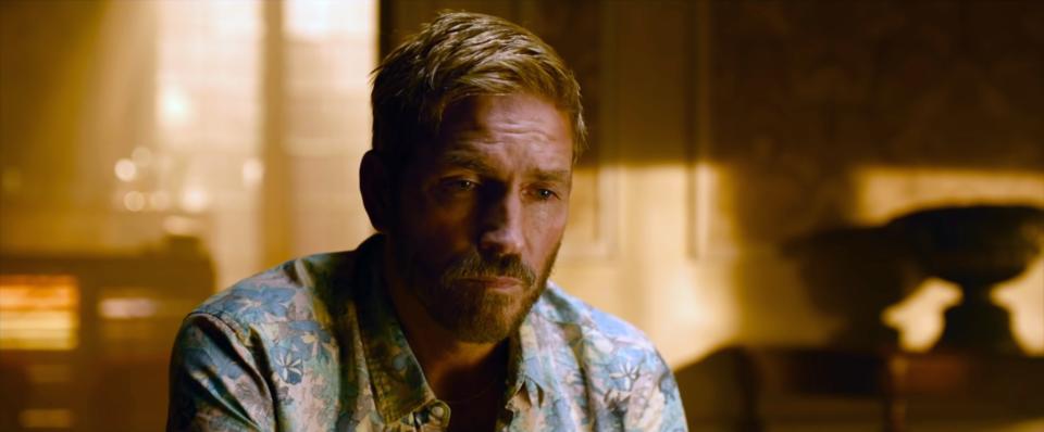 Caviezel as Tim Ballard in Sound of Freedom.