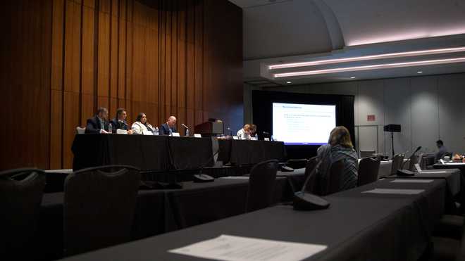 The National Association of Secretaries of State provided members a briefing on content-generating artificial intelligence at its annual summer conference on July 11, 2023, held this year in Washington, D.C.