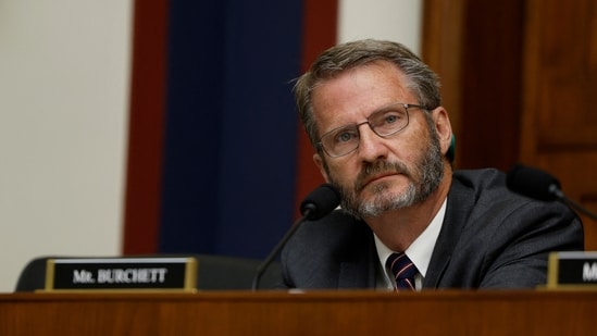 Rep. Tim Burchett lawmaker from Tennessee and a member of the House Oversight Committee involved in UFO hearings.(Getty Images via AFP)