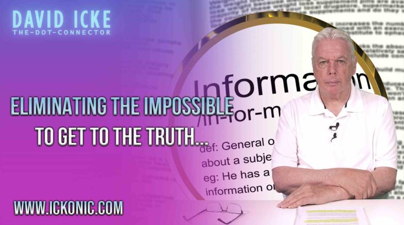 Eliminating The Impossible To Get To The Truth… | Ep86 & Ep87 | The Dot-Connector – Ickonic.com