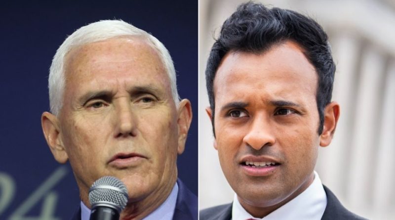 Mike Pence Says He's 'Deeply Offended' By Vivek Ramaswamy's 9/11 'Truth' Claim