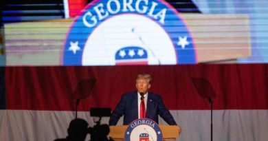 Trump blasts ‘phoney’ Georgia DA after report prosecutors have texts, emails linking him to voting system breach