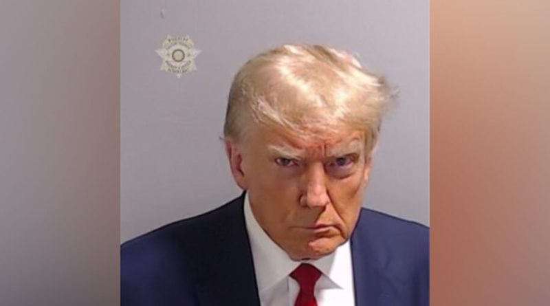 'Tsunami Trump is coming': QAnon sees more in Trump's mug shot than most