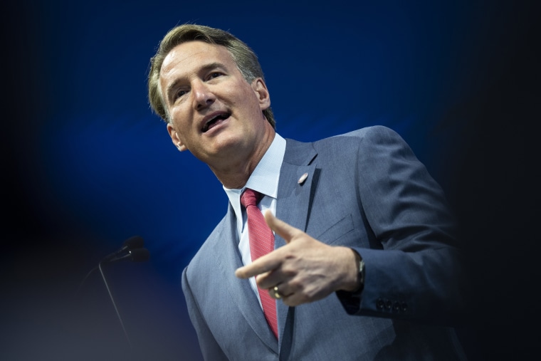 Image: Virginia Gov. Youngkin Speaks At Grand Opening Of Amazon HQ2 In Arlington