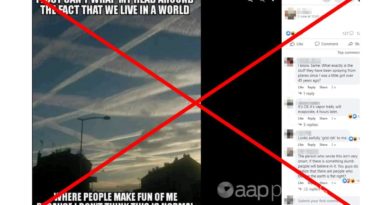 Aircraft chemtrails conspiracy is long overdue for departure