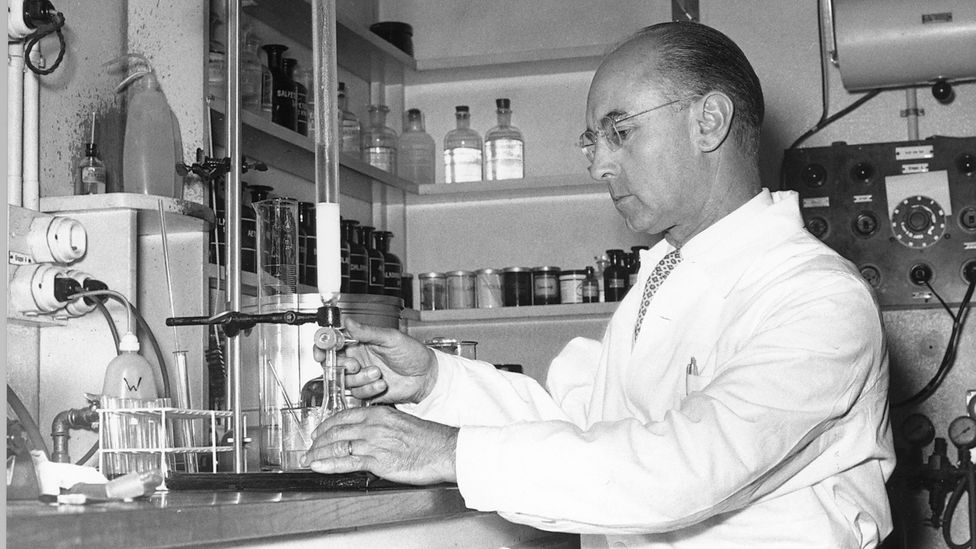 Albert Hofmann synthesised LSD in 1938, while was working as a research chemist at pharmaceutical firm Sandoz (Credit: Novartis)