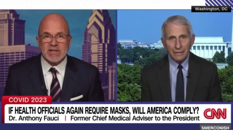 CNN host shocks viewers when he confronts Dr. Fauci with study, expert analysis on mask efficacy