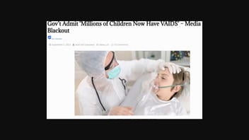 Fact Check: 'Government Report' Did NOT Find 'Millions of Children' Vaccinated With COVID Vaccines Developed 'VAIDS' | Lead Stories