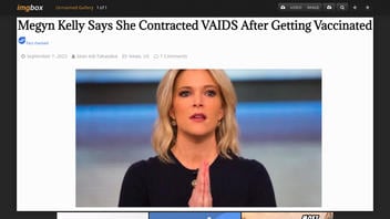 Fact Check: Megyn Kelly Did NOT Say She Contracted VAIDS After Getting Vaccinated For COVID-19 -- She Said She Had An 'Autoimmune Issue' | Lead Stories