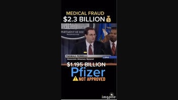 Fact Check: Pfizer Did NOT Just Agree To Pay $2.3 Billion In Largest Health Care Fraud Settlement In DOJ History -- Happened In 2009, Unrelated to C-19 Vaccine | Lead Stories