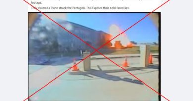 Pentagon security clip used to spread baseless 9/11 conspiracy theory