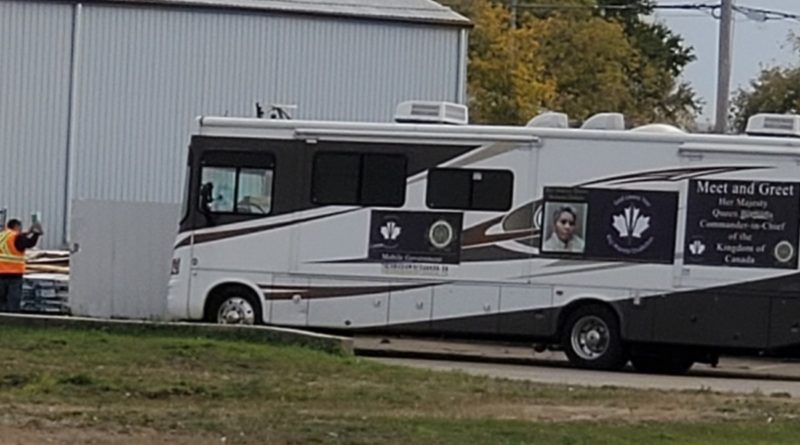 QAnon's 'Queen of Canada' motorhome makes stop in Kamsack