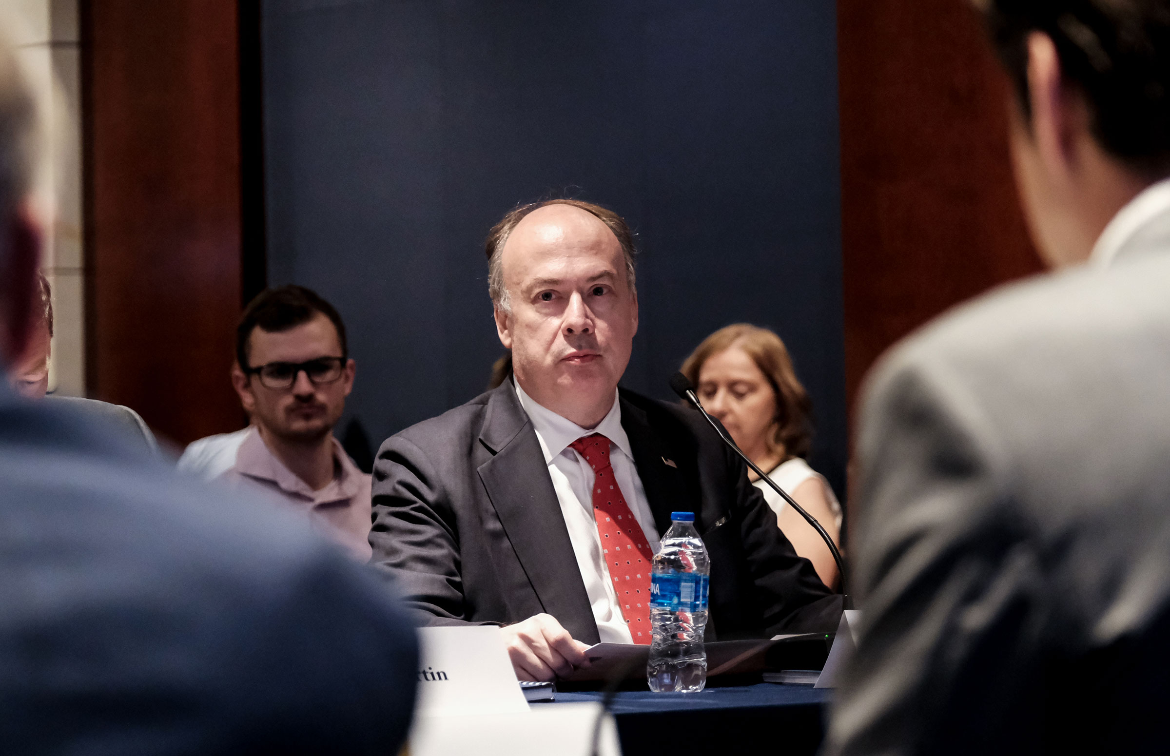 Jeffrey Clark, former Acting Assistant Attorney General, attends a January 6th field hearing in Washington on June 13, 2023. (Michael A. McCoy—Getty Images)