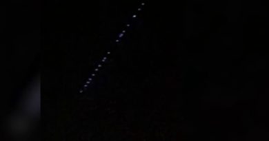 UFO's over South Jersey just turned out to be Space X satellites