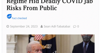 White House Emails Prove Biden 'Hid Deadly COVID Jab Risks from Public'?