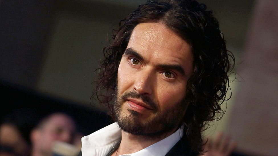 Russell Brand attends the Pride of Britain awards at The Grosvenor House Hotel on October 6, 2014 in London, England