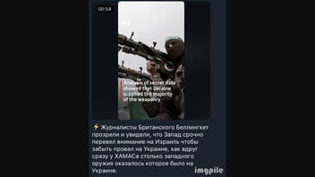 Fact Check: Bellingcat Did NOT Conclude Ukraine Smuggled Weapons to Hamas -- Claim Comes From Fake BBC Video | Lead Stories