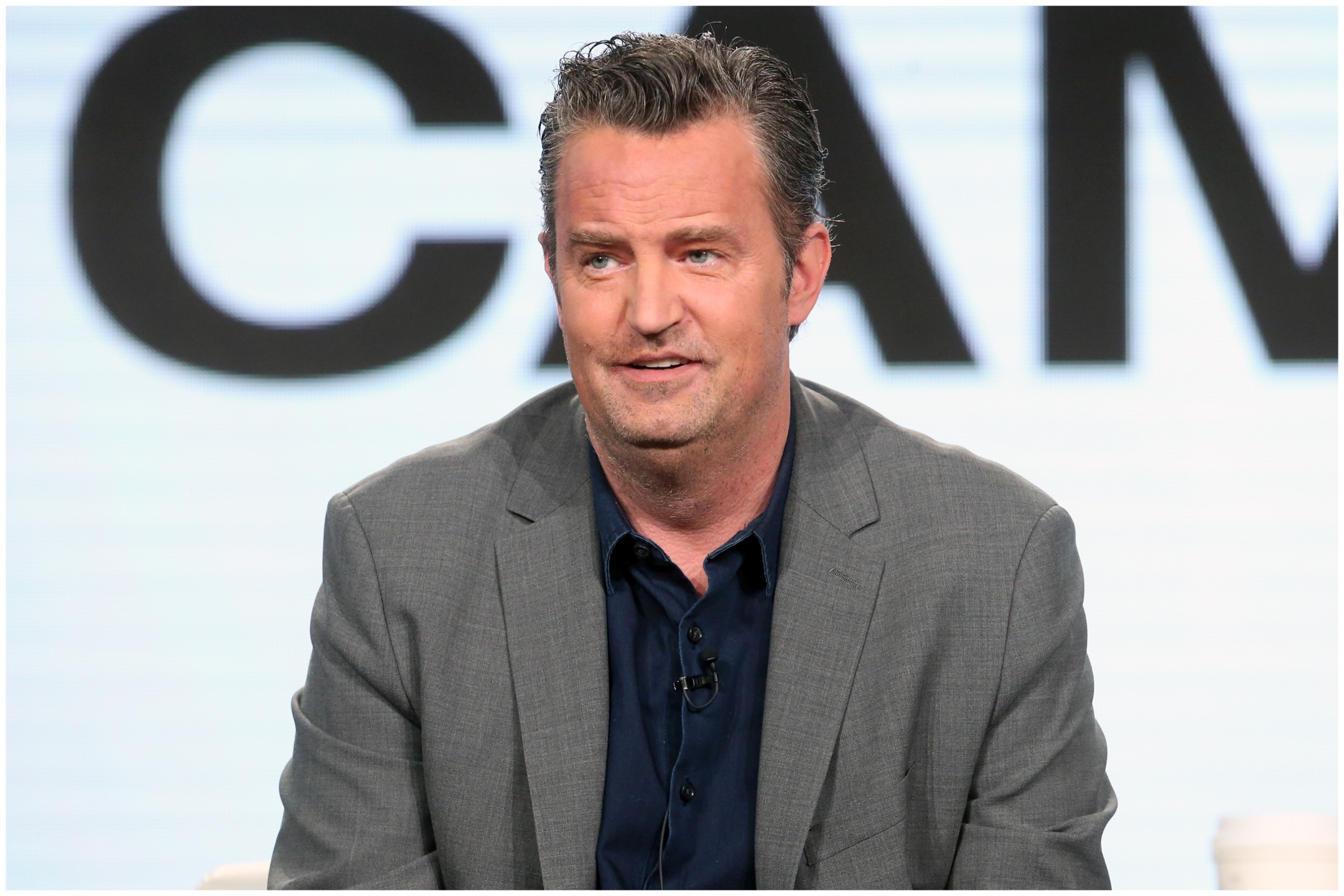 A photo of actor Matthew Perry