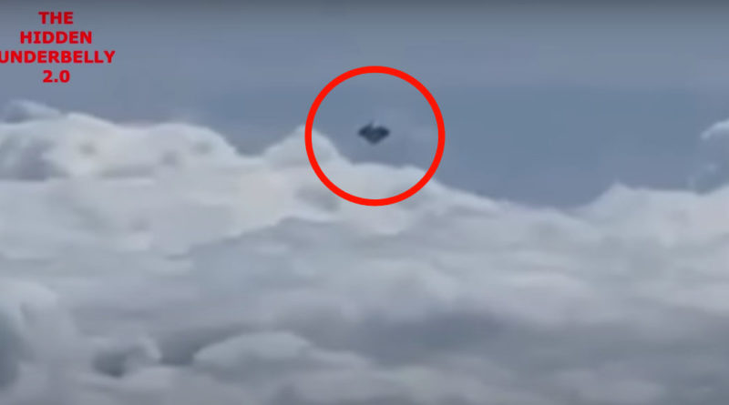 Stunning Video Shows UFO Zooming Right Past Commercial Flight