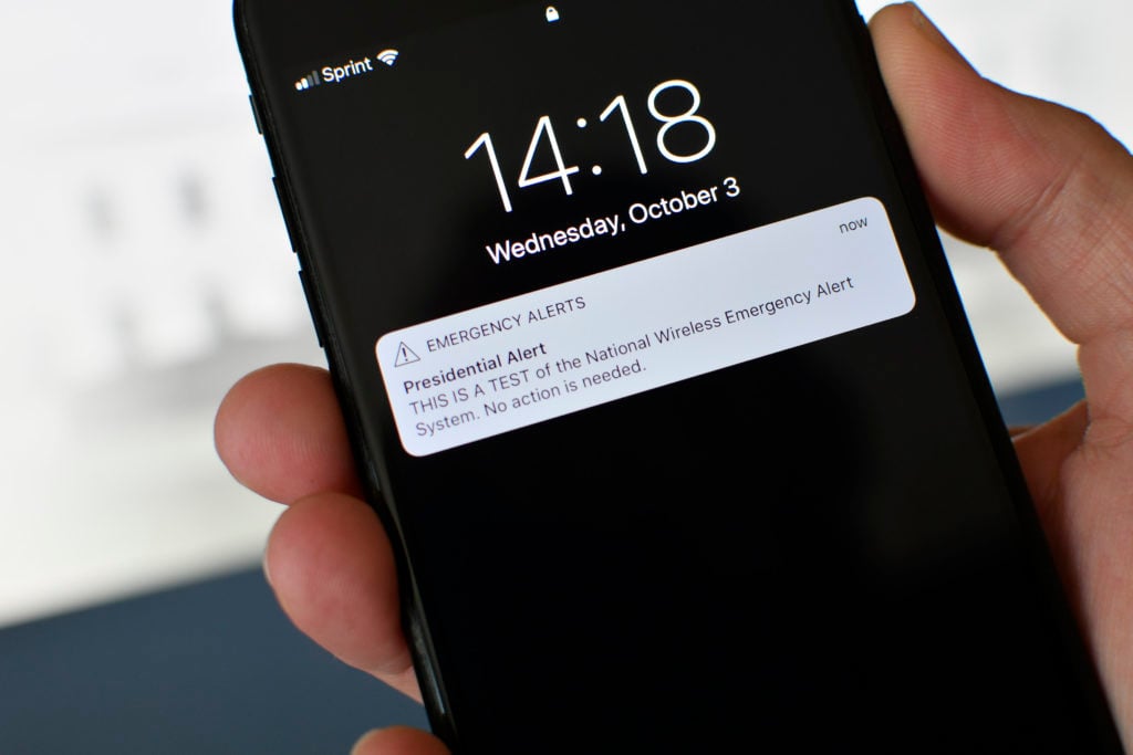 FEMA Tests New Presidential Alert System