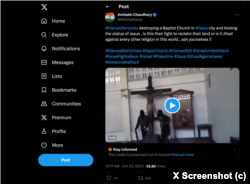X Users Falsely Claim Video of 2017 Attack on Philippines Church Shows Hamas Attack in Gaza