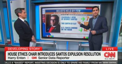 CNN’s Harry Enten Explains That More People Believe the Earth Is Flat Than Like George Santos