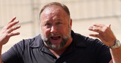 Sandy Hook families slam Alex Jones over ‘indefinite bankruptcy’ after order to pay $1.4 billion