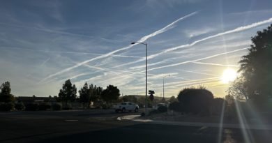 What’s with all those contrails in Southern Utah? Conspiracy or science?