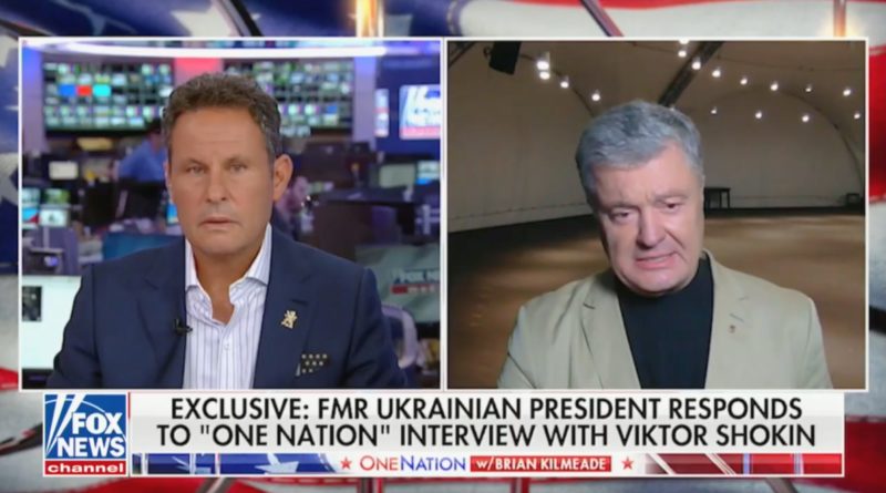 Ex-Ukrainian President Wrecks Fox Host’s Attempt to Use Shokin in Biden Conspiracy: ‘Please’ Don’t Use This ‘Completely Crazy Person’