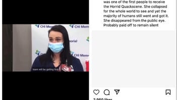 Fact Check: Nurse Tiffany Dover Did NOT Vanish From Public Eye, Stay Silent After Fainting From COVID Vaccine In 2020 | Lead Stories