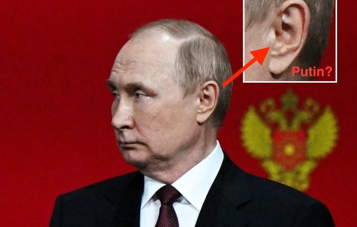 Is Putin using a body double? Listen here: Skeptics say spotting a decoy is all in the ears.