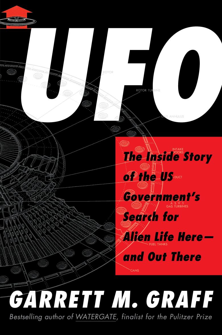 The cover of a book on UFOs.